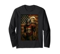 American Football Gifts for Footballers Football Players Long Sleeve T-Shirt