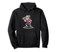 American Football Goat Quarterback Player Pullover Hoodie