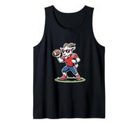 American Football Goat Quarterback Player Tank Top