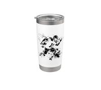 American Football Graffiti Stainless Steel Insulated Tumbler