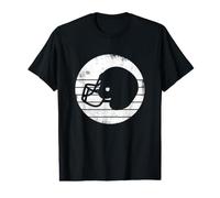 American Football Helmet Drawing Value Graphic T-Shirt