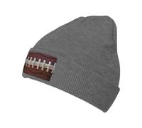 American Football Laces Premium Knit Hat-Stylish Unisex Beanie for Winter,Experience Ultimate Warmth and Style, American Football Laces, One size