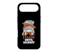 American Football Messy Bun Game Day Classy Until Kickoff Case for iPhone Air