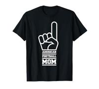 American Football Mom Number One Fan Proud Mother T-Shirt