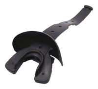 American Football Mouthpiece - Duals Density Cushioning Without Bulky Fit Using Polymer Construction, Airflow Channels Enable Orthodontic Safety, Sports Protector | Tackle Drills Match Day Play