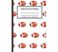 American football notebook: 120 pages college ruled 6x9 in, a5 - to plan, organize and make notes: Get your 6x9 american football book with many ... gift for all players fans and football fans.