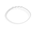 American Football Outline Cookie Cutter - 3 Sizes Superbowl NFL