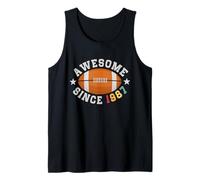 American Football Player Birthday 39 Year Awesome Since 1987 Tank Top