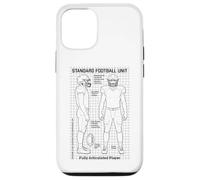 American Football Player Joke Action Figure Funny Players Case for iPhone 12/12 Pro