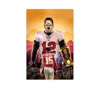 American Football Player Patrick Mahomes Posters Art Print American Football Championship Patrick Mahomes Wall Art Decor For Bedroom Livin Room Teen Rugby Fans Birthday Christmas Gifts (74)