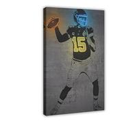 American Football Player Patrick Mahomes Posters Art Print American Football Championship Patrick Mahomes Wall Art Decor For Bedroom Livin Room Teen Rugby Fans Birthday Christmas Gifts (76)