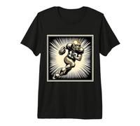 American Football Quarterback Touchdown Sports Souvenir Premium T-Shirt