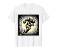 American Football Quarterback Touchdown Sports Souvenir Value Graphic T-Shirt