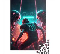 American Football Rgb Puzzles for Adults 1000 Piece Puzzle for Teenager Age 12 Years Up Christmas Eve Gifts 1000pcs (75x50cm)