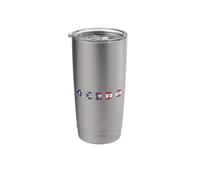 American Freedom Flag Stainless Steel Insulated Tumbler