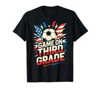 American Game ON Third Grade Ready Crush Soccer I Bleed Value Graphic T-Shirt