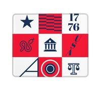 American Geographic Icon Multi-Size Rubber-Edged Gaming Mouse Pad (Landscape) â€“ Full-Print, Eco-Friendly 100% Polyester Surface With 3mm Non-Slip Rubber Base For Office, Study & Pc/Console Use