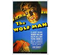 American Gift Services - The Wolf Man Bela Lugosi Vintage Horror Movie Poster - 11x17