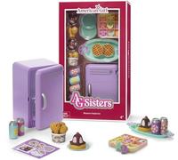 American Girl, AG Sisters Sleepover Snacks Set, Doll Playset, for 14.5-inch Dolls, 17 pcs, for Ages 4+