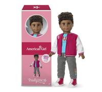 American Girl, Truly Me 18-inch Doll #113 with Brown Eyes, High-Top Curly Dark-Brown Hair, Deep Skin, for Ages 6+