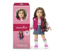 American Girl, Truly Me 18-inch Doll #126 with Dark-Blue Eyes, Long Wavy Brown Hair, Light Skin, for Ages 6+