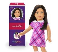 American Girl Truly Me 18-inch Doll #128 w/Green Eyes, Blk-Br Hair, Lt-to-Med Skin & Warm Undertones + Freckles, for Ages 6+