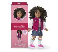 American Girl, Truly Me 18-inch Doll #132 with Hazel Eyes, Curly Dark-Brown Hair, Tan Skin, for Ages 6+