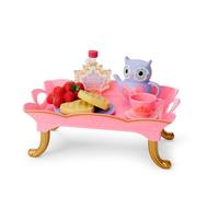 American Girl WellieWishers 14.5-inch Doll Breakfast in Bed Tray Playset with Tea Set and Breakfast Food For Ages 4+