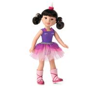 American Girl WellieWishers Emerson 14.5"""" Doll Purple silver