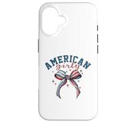 American Girly Fourth of July Patriotic Summer Case for iPhone 16