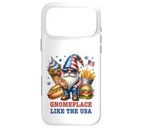 American Gnome Place Like the USA Hotdog, Fries, Hamburger Case for iPhone 17 Pro Max