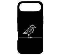 American Golden-Plover Line Art Drawing Case for iPhone Air