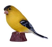 American Goldfinch Bird Figurine Hand Painted Collectible Model 3+