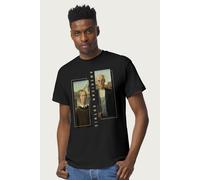 American Gothic Grant Wood Classic Paintings T-Shirt Coto7 Black M