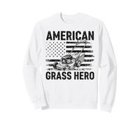 American Grass Hero Lawn Mower Sweatshirt