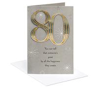 American Greetings 80th Birthday Card (Extraordinary You)
