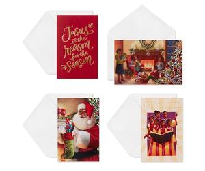 American Greetings African American Christmas Cards Boxed with Envelopes, Traditional & Religious Designs (24-Count)