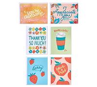 American Greetings Assorted Thank You Cards with Envelopes, Blank Inside (48-Count)