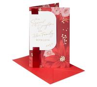 American Greetings Christmas Card for Daughter and Family (Wonderful as You)