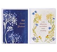 American Greetings Deluxe Sympathy Thank You Cards, Nature-Inspired (32-Count)