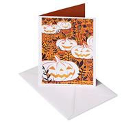 American Greetings Halloween Cards, Friendly Wish and Hope It's Spooky (2 Designs, 8-Count)
