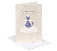 American Greetings Pet Sympathy Card for Cat (They Live Forever)