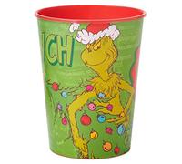 American Greetings Plastic Christmas Cup, The Grinch (8-Count)