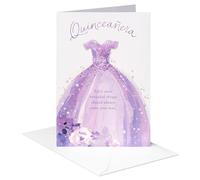American Greetings Quinceañera Card (Most Beautiful Things)