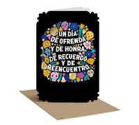 American Greetings Spanish Day of the Dead Card (Que tus recuerdos iluminen)