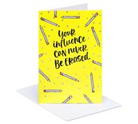 American Greetings Thank You Card for Teacher (A Great Year)