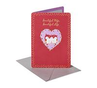 American Greetings Wedding Anniversary Card for Wife (Beautiful Life)