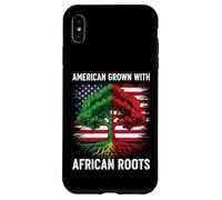 American Grown African USA Flag Black History Month Case for iPhone XS Max