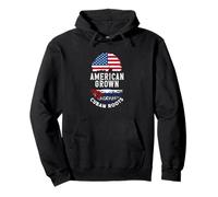 American Grown Cuban Roots Cuba Roots Heritage Pullover Hoodie