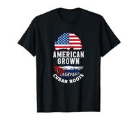 American Grown Cuban Roots Cuba Roots Heritage T-Shirt